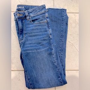 Brand new American eagle cropped jeans